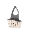 Adjustable Sink Drainer Kitchen Storage Rack Faucet Sponge Double Drainer Hanging Basket